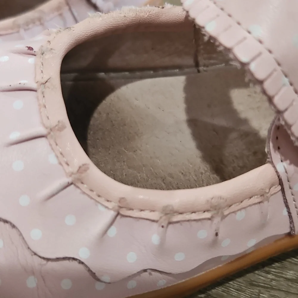 Ruche Mary Jane shoes by the brand Livie & Luca size kid's 12